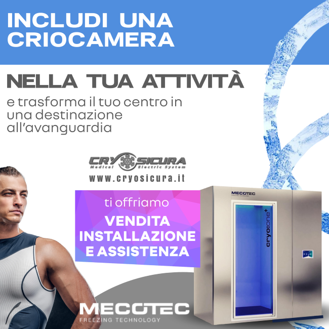 Crioterapia Business con criocamere mecotec Crioterapia Business con criocamere mecotec