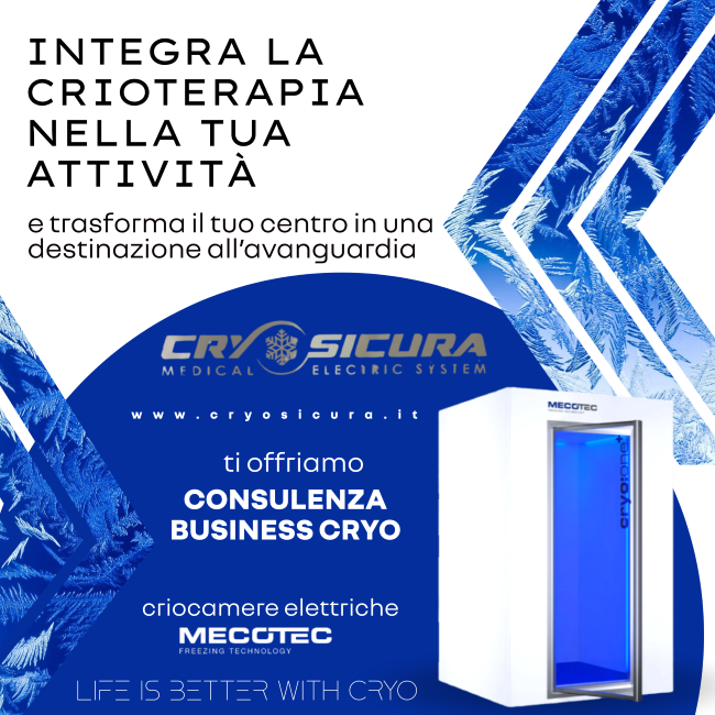 ATTIVITÀ DI CRIOTERAPIA IN 30 GIORNI