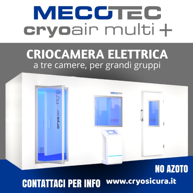 CRIOTERAPIA CORPO INTERO CRIOTERAPIA CORPO INTERO