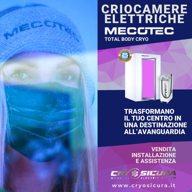 Crioterapia finanziamenti per criocamere mecotec