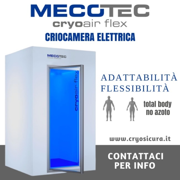 Crioterapia Costi criocamere elettriche mecotec