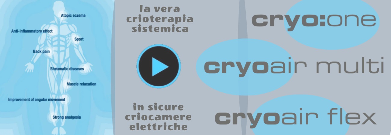 crioterapia sistemica in criocamere elettrica Mecotec Italia cryosicura srl