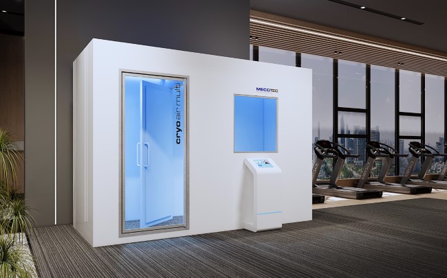 luxury-gymMulti_exterior_white multi cryoair mecotec Sauna per crioterapia criocamera