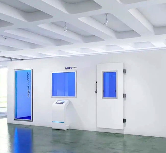multi + cryoair criocamera mecotec 2 terapia freddo applicazione in criocamera tripla